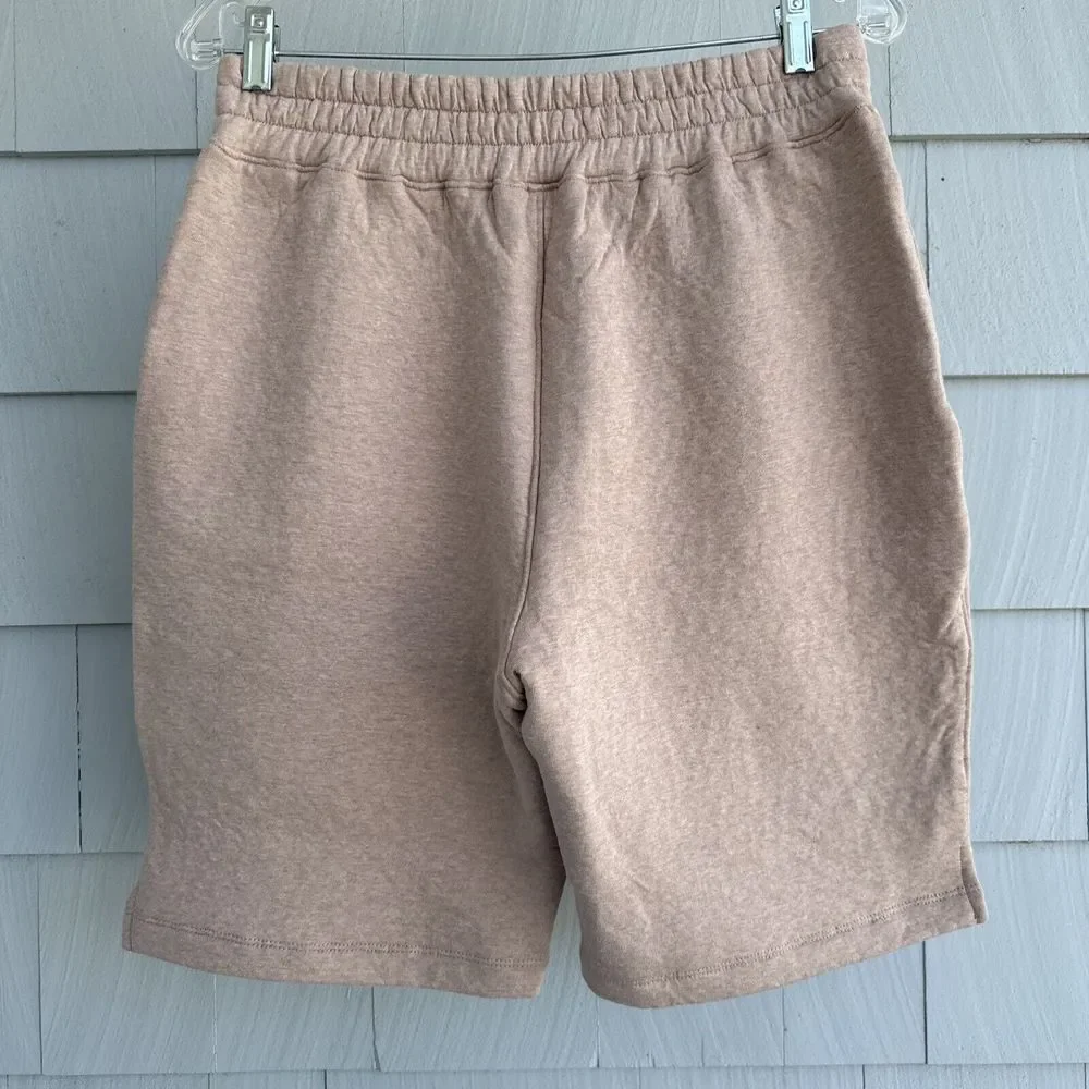 LUNYA Womens‎ Shorts Medium Oatmeal Pull On Restore Double Faced Pockets $148